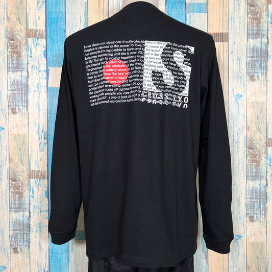 SCROSS TYO message プリント ロンT