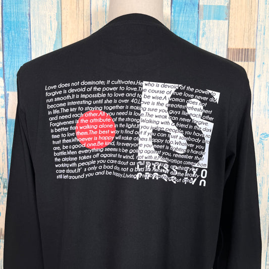 SCROSS TYO message プリント ロンT