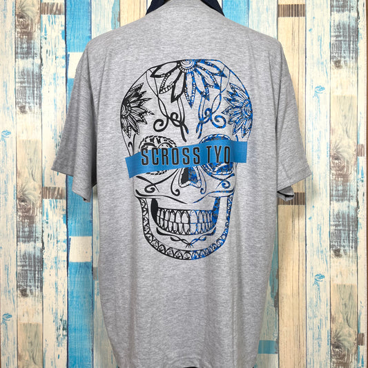 SCROSS TYO skull Ⅰ プリントTシャツ 【new color】