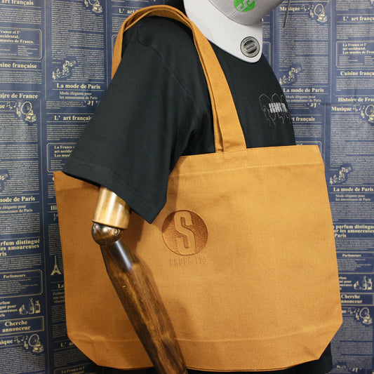 SCROSS TYO ロゴembroidery キャンバス トートバッグ