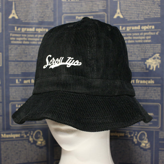 SCROSS TYO ロゴ フロッキー コーデュロイ EXPLORER HAT
