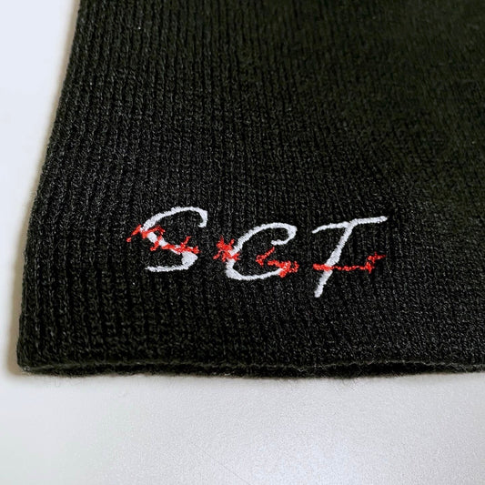 SCROSS TYO ロゴ embroidery ニット帽