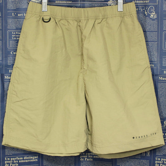 SCROSS TYO ロゴプリント ナイロン ハーフパンツ