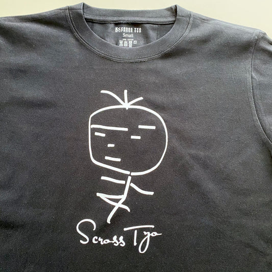 SCROSS TYO buzz cut boy プリント Tシャツ