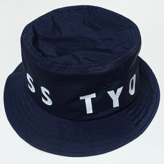 SCROSS TYO ロゴ ビッグプリント ナイロン バケットハット