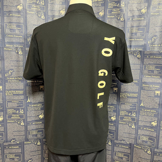 SCROSS TYO GOLF ロゴ フロント&バックプリント ポロシャツ