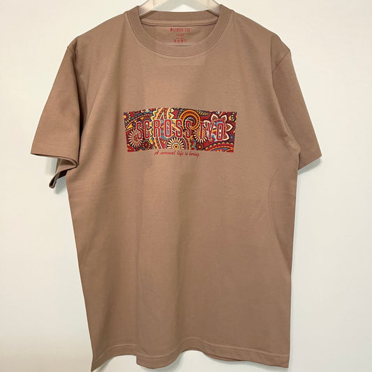 SCROSS TYO ペイズリー プリントTシャツ