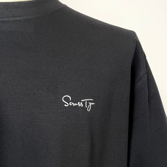 SCROSS TYO ロゴ プリントTシャツ