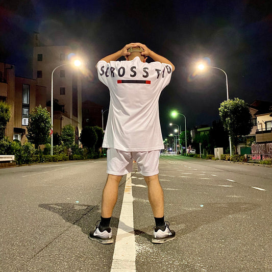 SCROSS TYO 2022summer ビッグロゴ プリントTシャツ