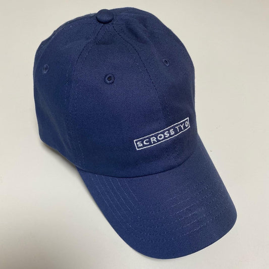 SCROSS TYO ボックスロゴ embroidery CAP