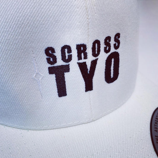 SCROSS TYO ロゴ embroidery スナップバックCAP