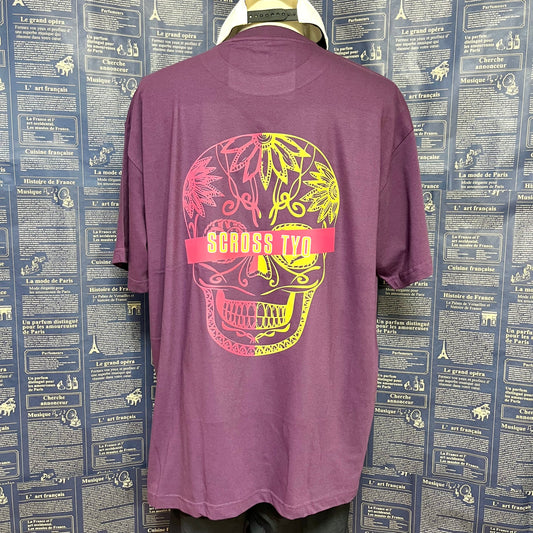 SCROSS TYO skull Ⅰ プリントTシャツ