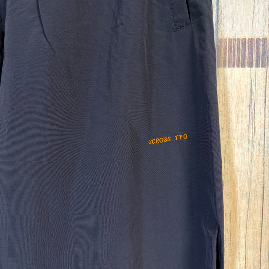 SCROSS TYO ロゴ embroidery(orange) ナイロンパンンツ