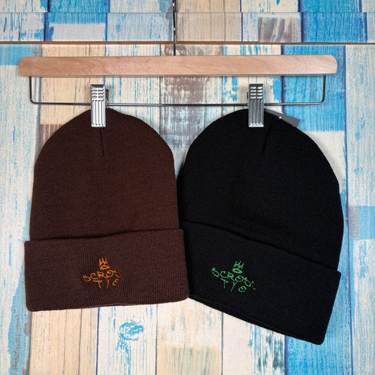 SCROSS TYO ロゴ embroidery ニット帽