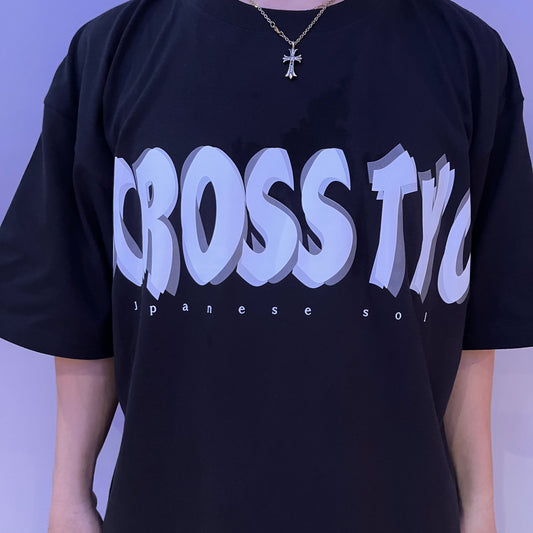 SCROSS TYO big logo(Japanese soul) プリントTシャツ
