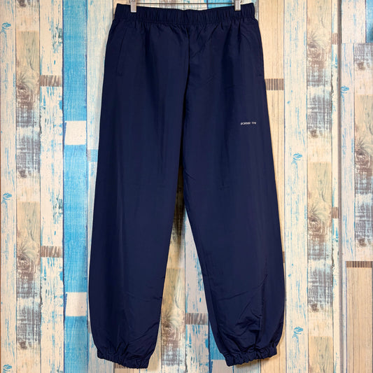 SCROSS TYO ロゴ embroidery(white) ナイロンパンンツ