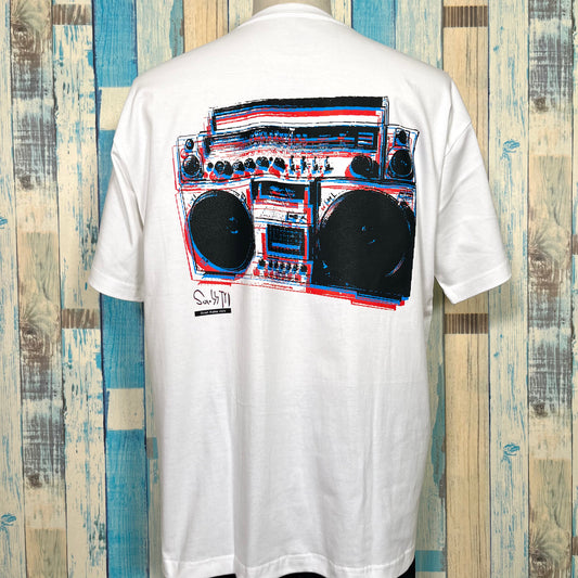 SCROSS TYO ラジカセ Ⅱ プリントTシャツ