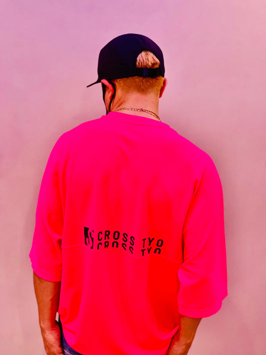 SCROSS TYO ロゴプリント ビッグシルエット Tシャツ